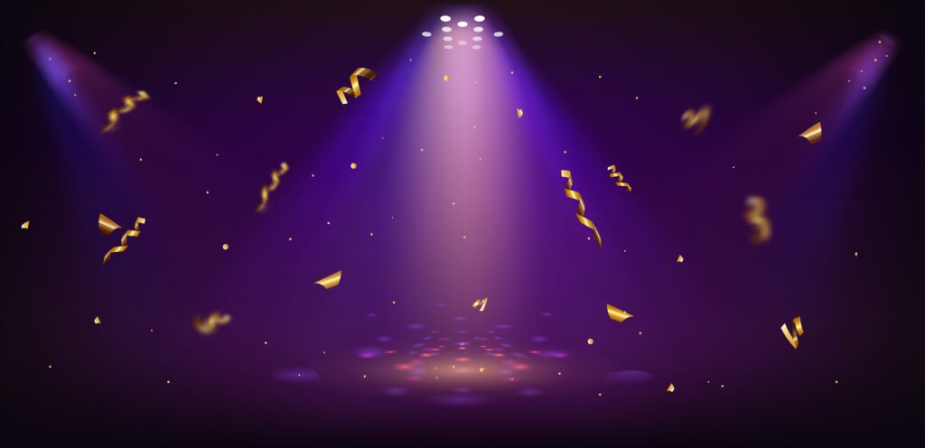 Imagem do Wild Bandito Slot mostrando a cidade mexicana iluminada e personagens fantasmagóricos tocando música.