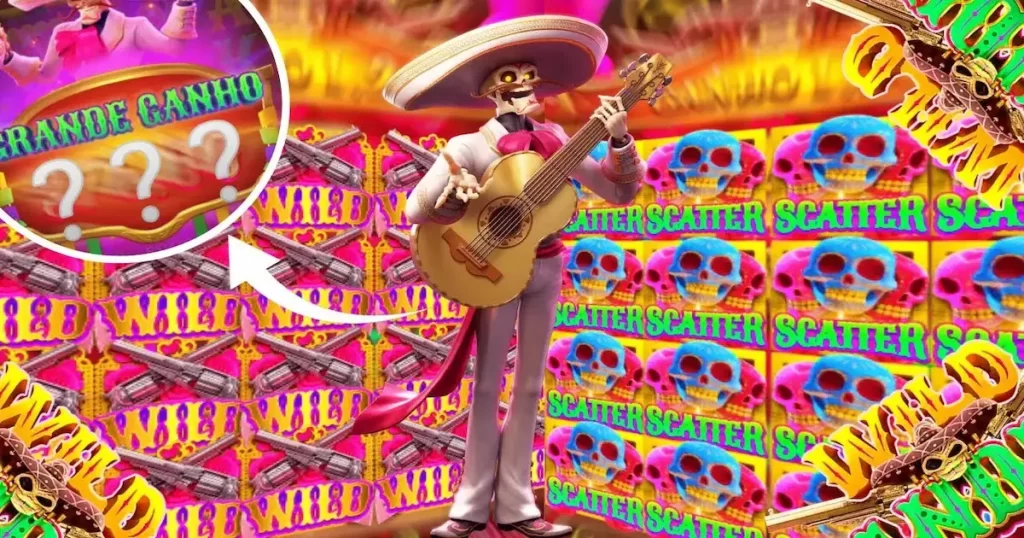 Tela do Wild Bandito em um smartphone com modo demo ativado