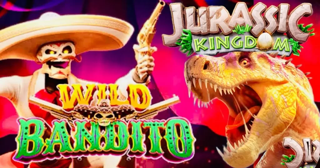 Tela de jogo Wild Bandito exibida em smartphone, mostrando a opção de modo demo ativo.