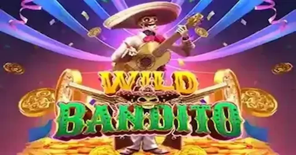Tela do slot Wild Bandito mostrando a ativação do bônus com um multiplicador alto.